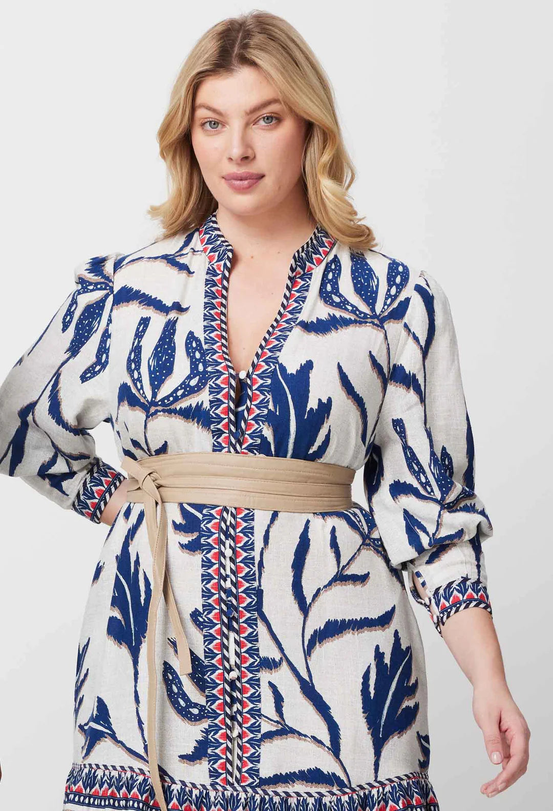 Milton Leather Belt - Oatmeal