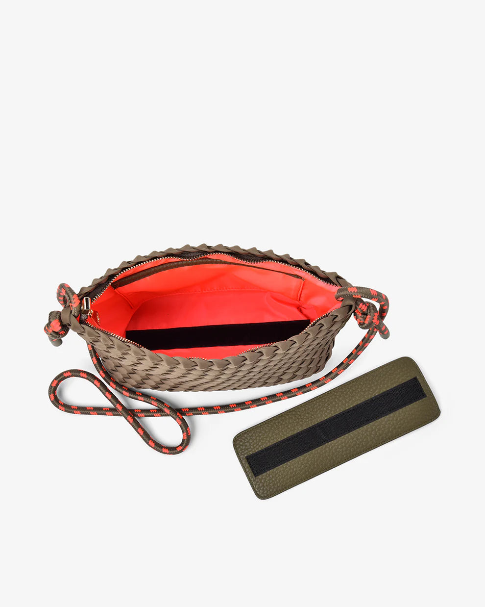 Panama Crossbody - Khaki Neo Plait