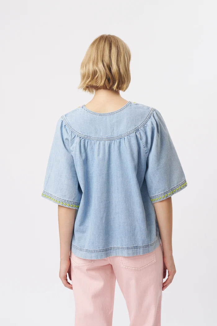 Renee Top - Sky Blue