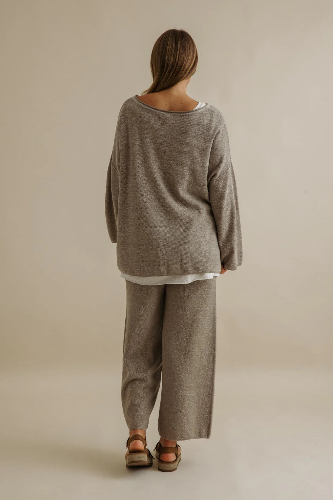 Retreat Cotton Pullover - Vintage Khaki x Silver