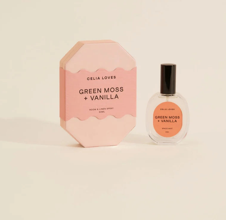 Green Moss + Vanilla - Room Spray 50ml