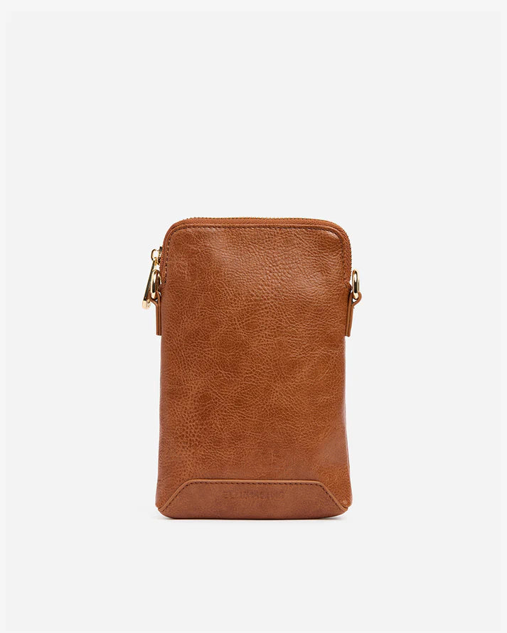 Sullivan Phone bag - Tan Pebble