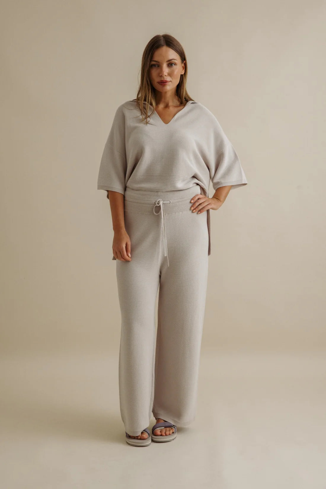 Grace Summer pant - Silver Haze
