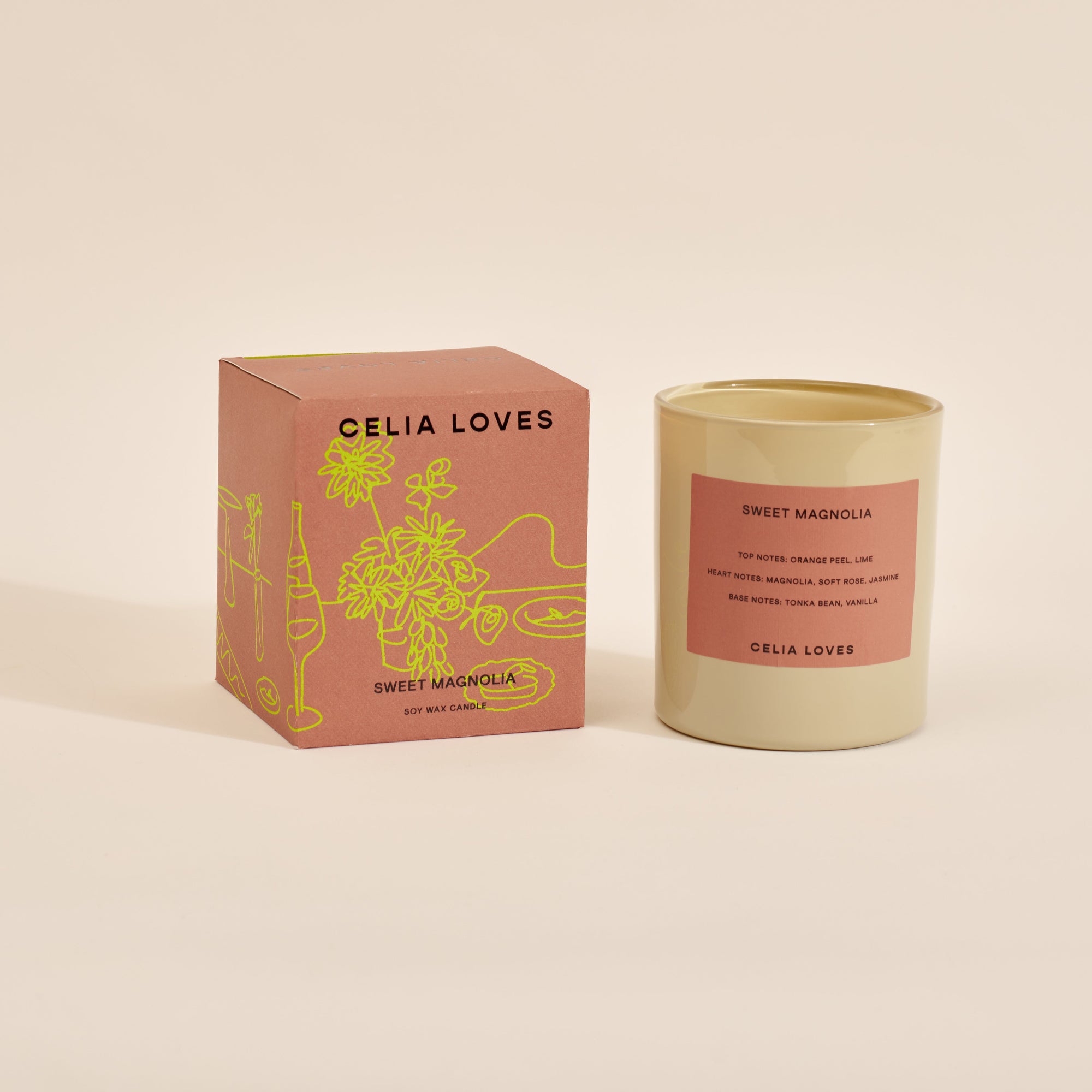 Sweet Magnolia Candle 395g