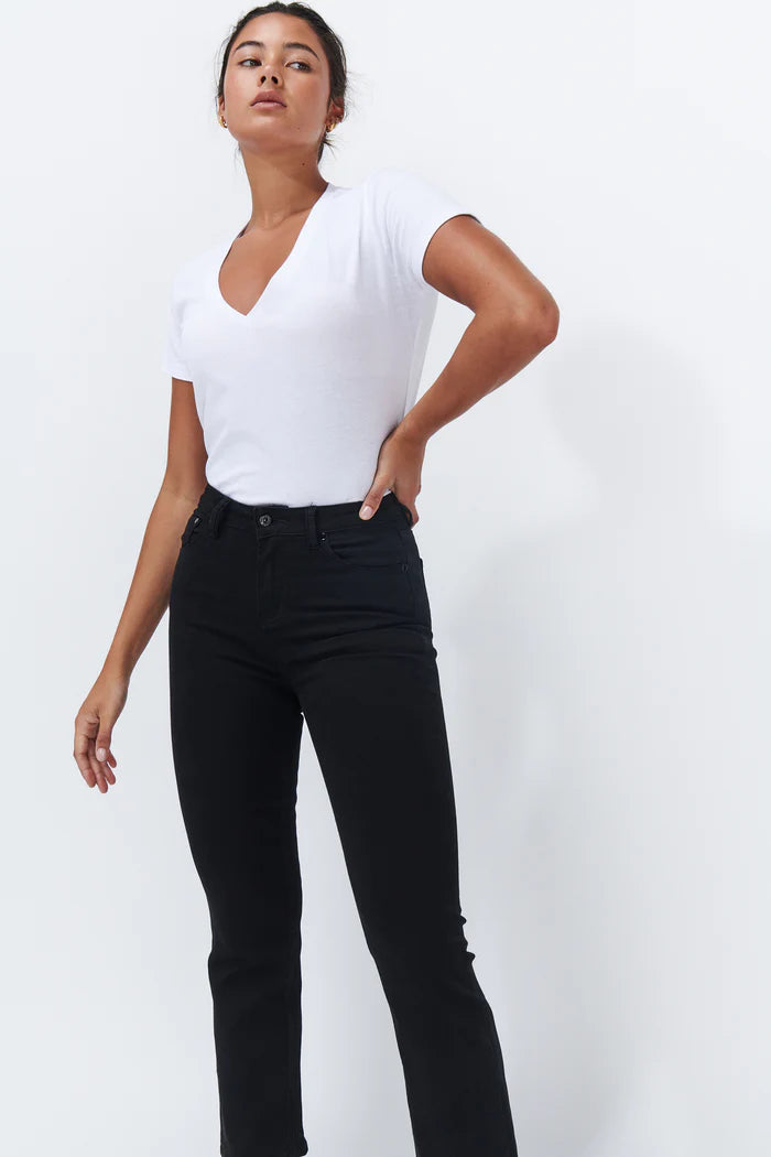 VACAY JEAN - HEMMED | BLACK