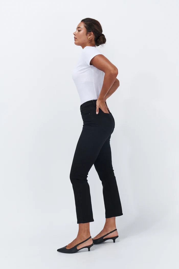 VACAY JEAN - HEMMED | BLACK