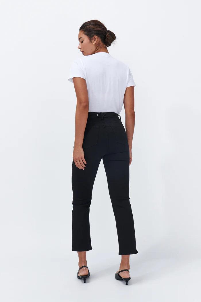 VACAY JEAN - HEMMED | BLACK
