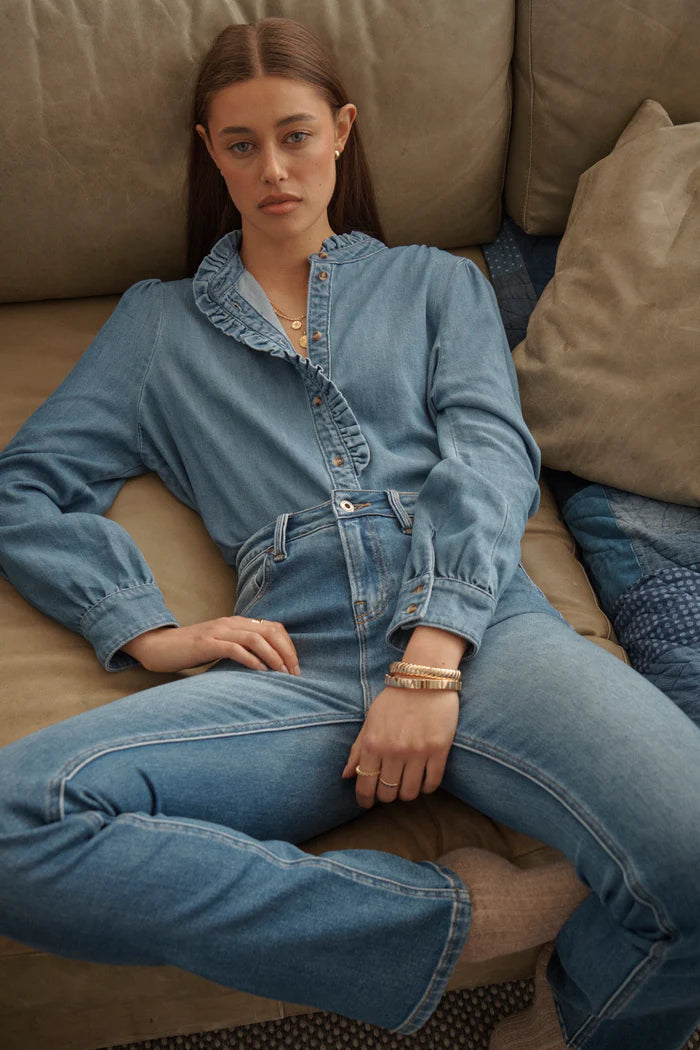 Vacay Jean Long - Dakota Wash