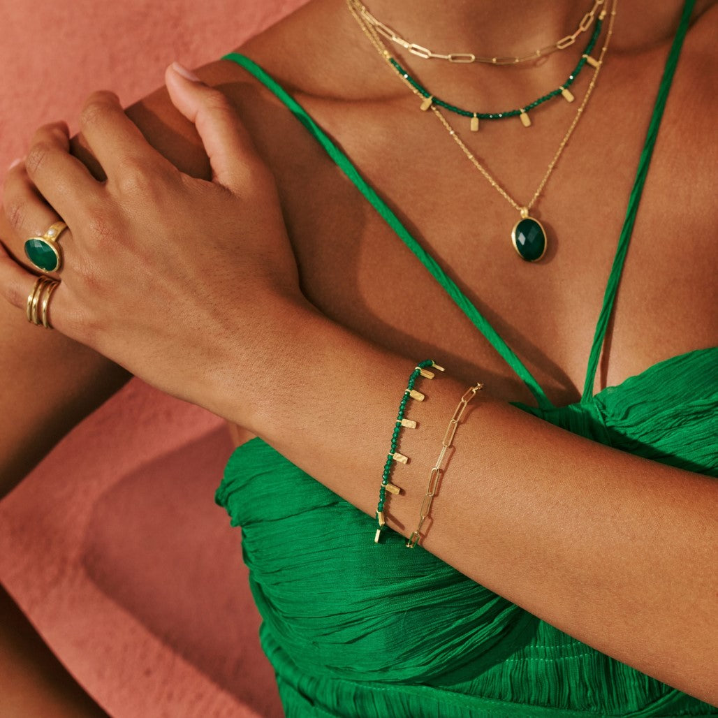 Green Onyx Bracelet