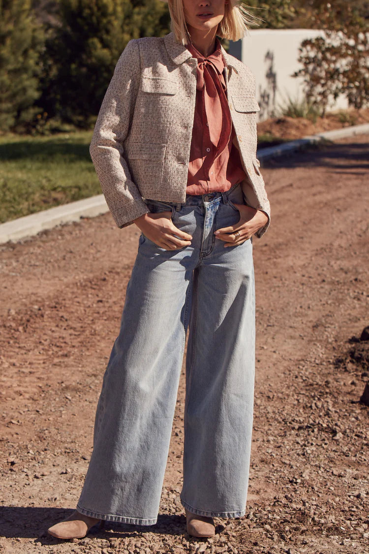 Adjoin Jacket - Biscuit Boucle