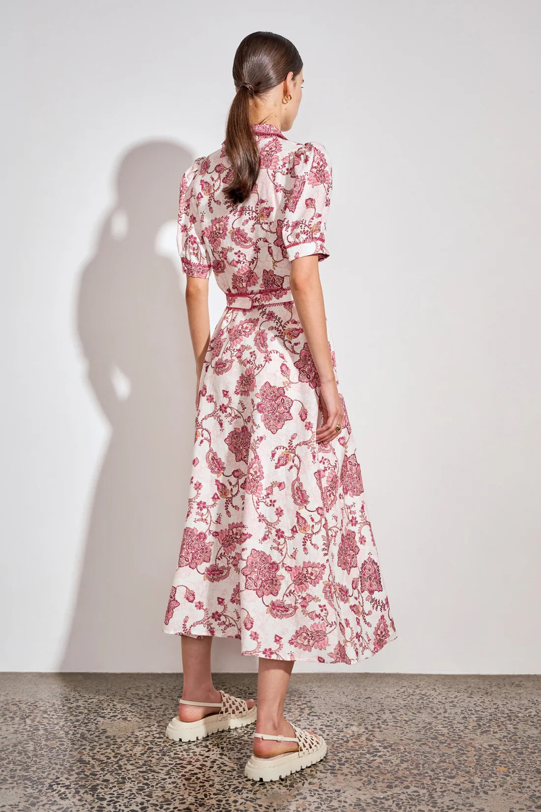 Admire Dress - Rose Paisley