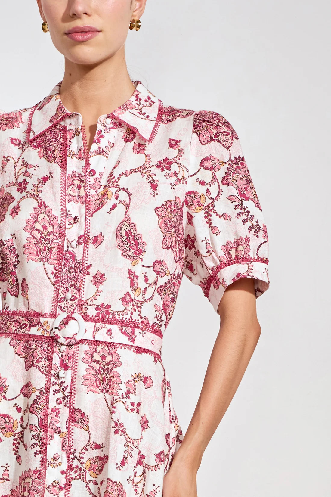 Admire Dress - Rose Paisley