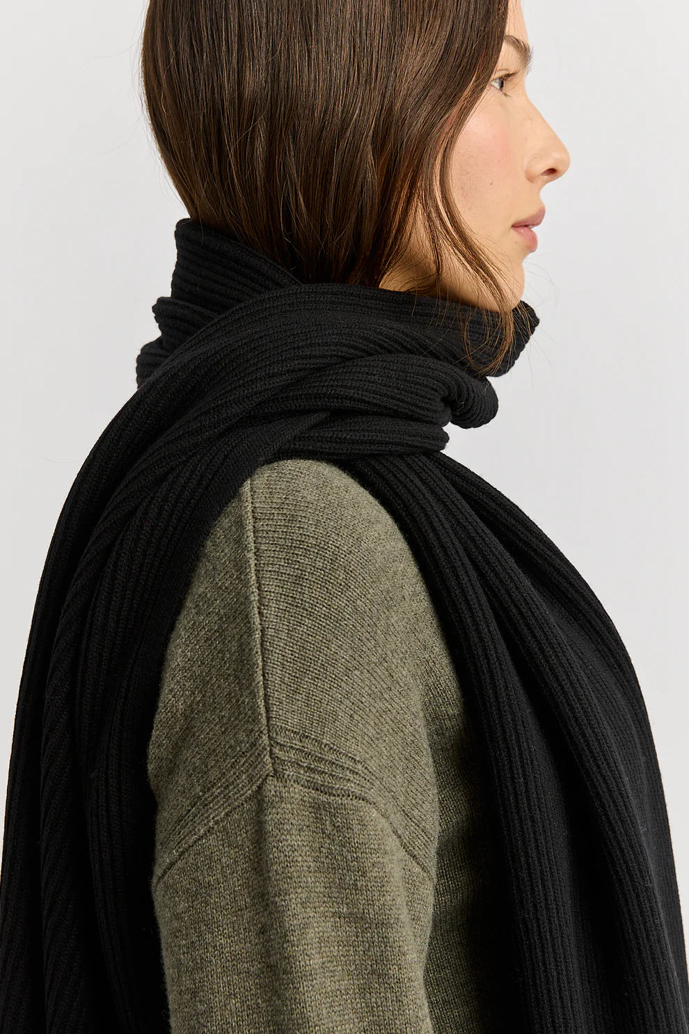 Extra fine merino scarf