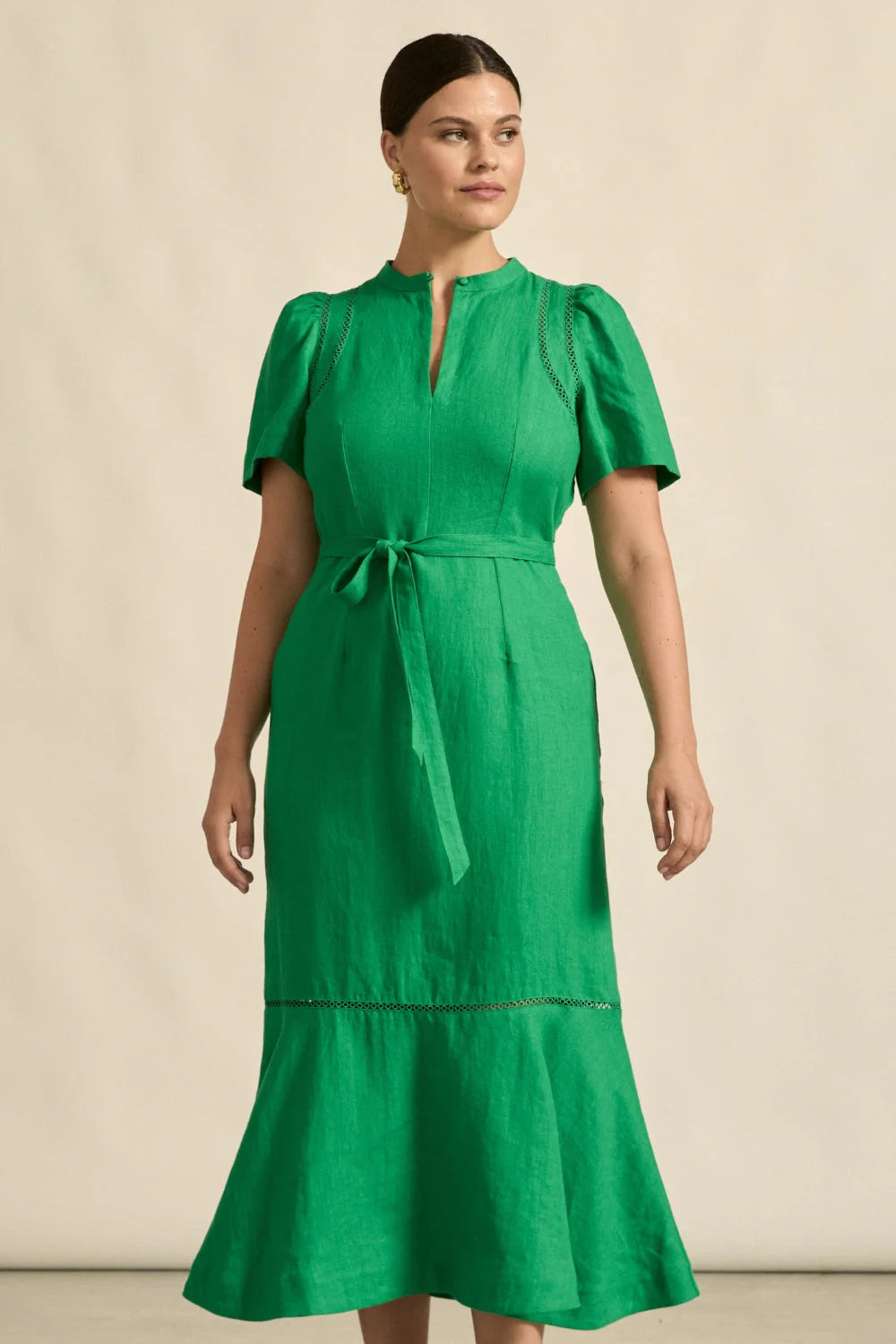 Cable Dress - Parrot