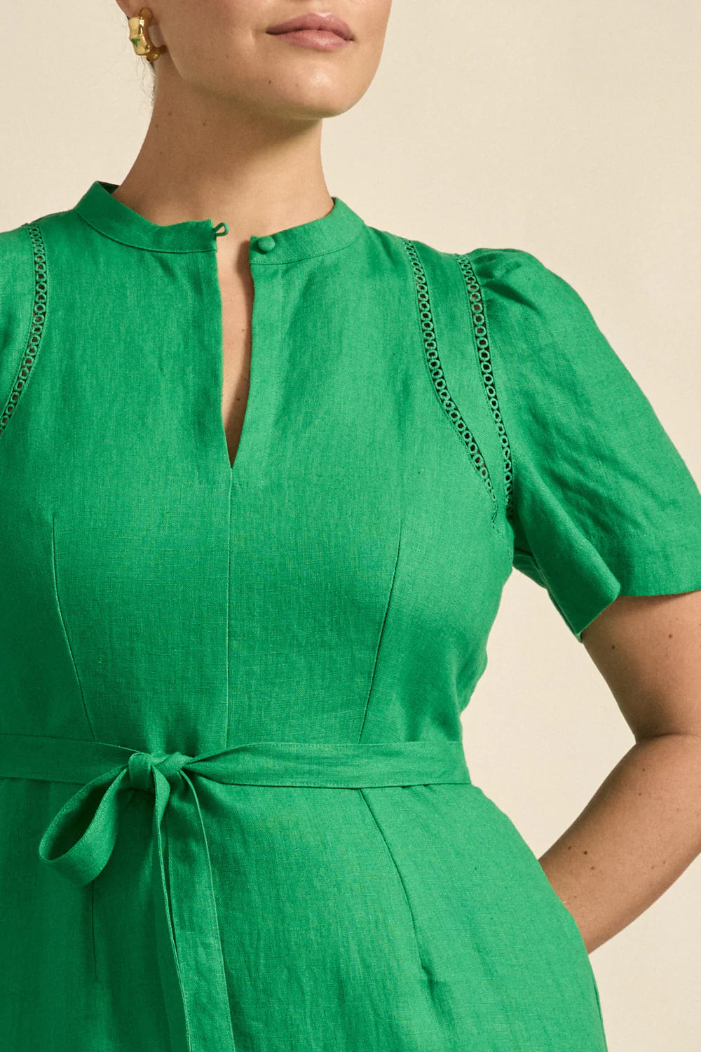 Cable Dress - Parrot