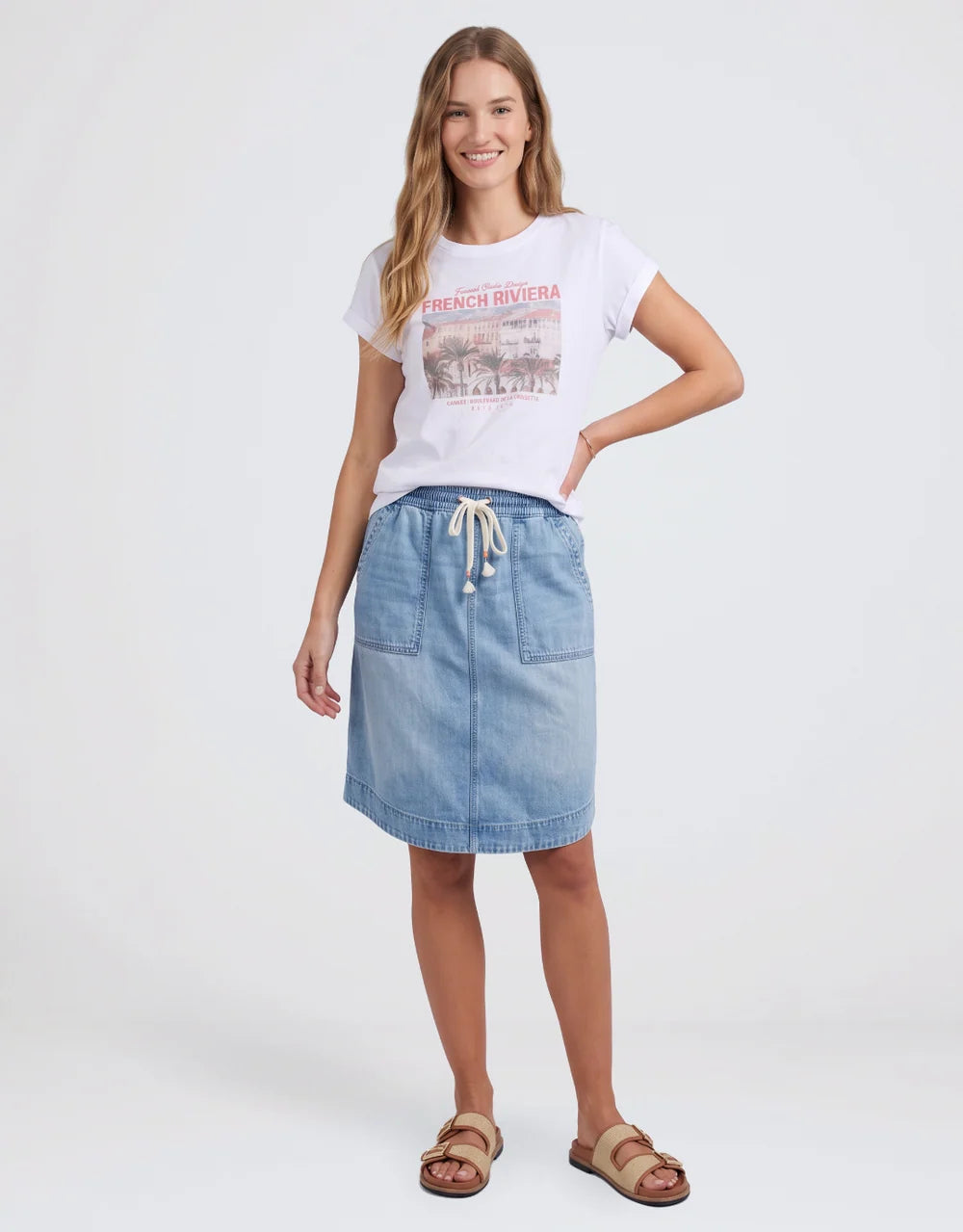 Cannes Tee - White