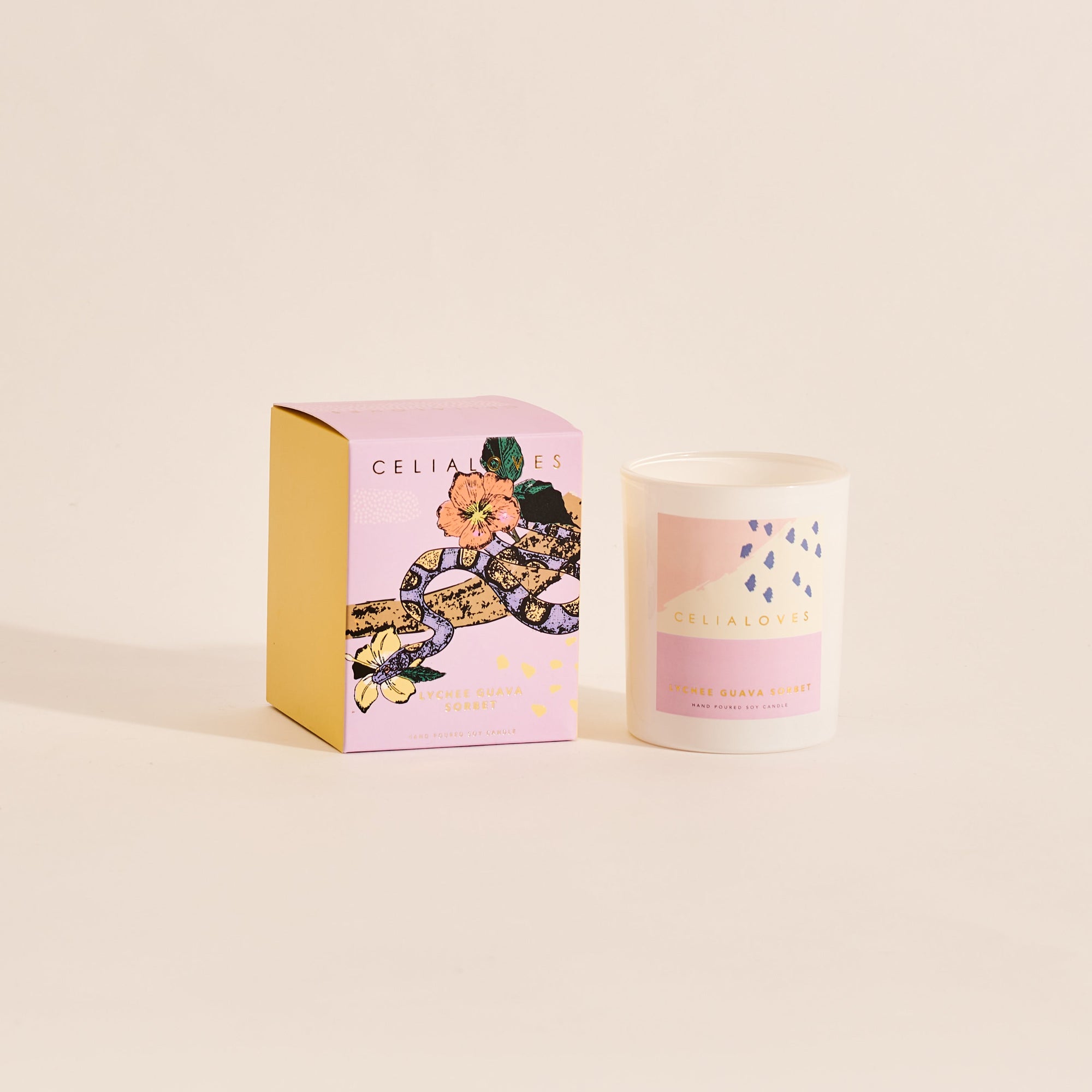 Lychee Guava Sorbet Candle