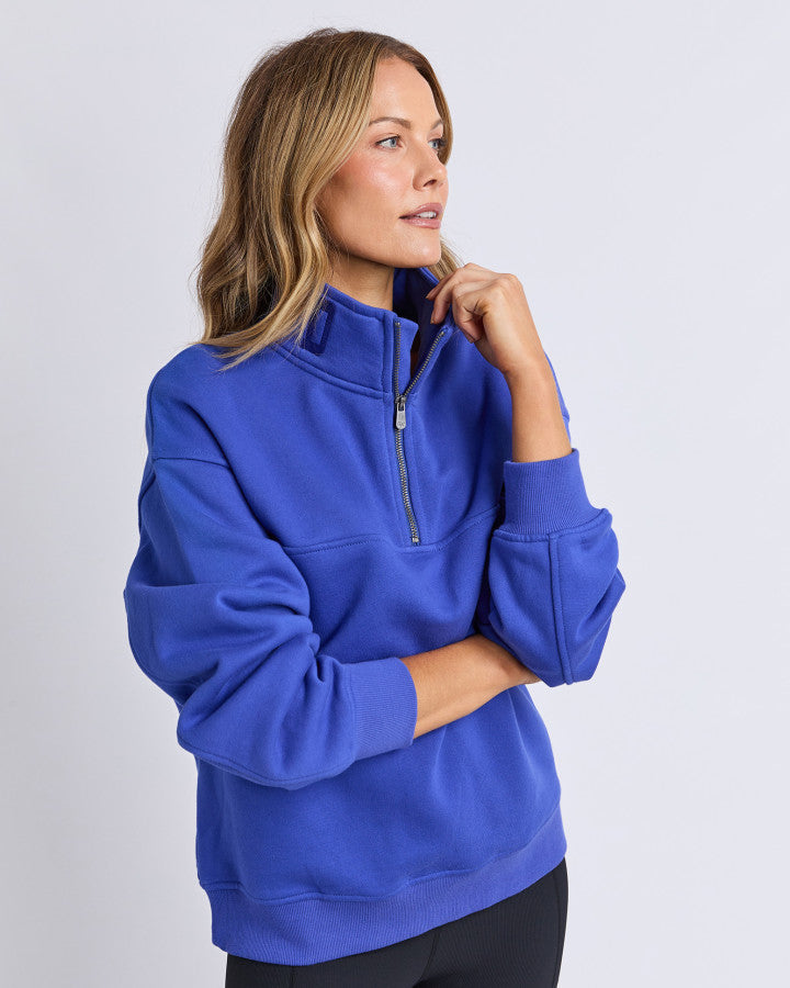Cotton Quarter zip