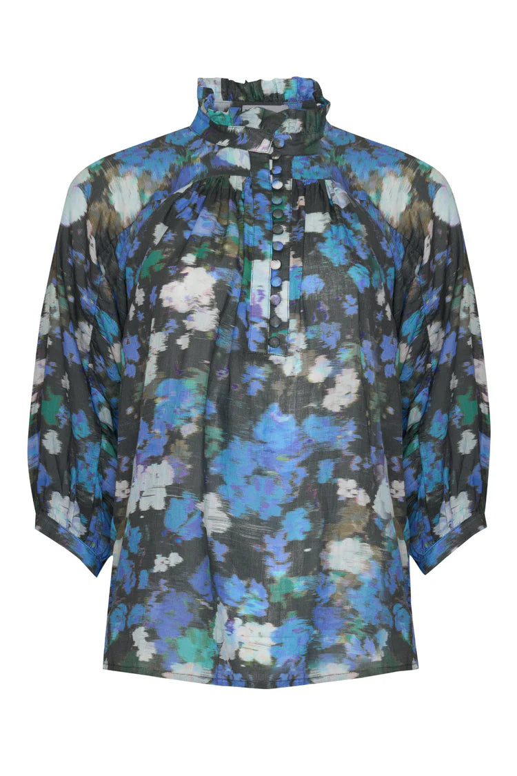 Crescendo Top - Forest Blur