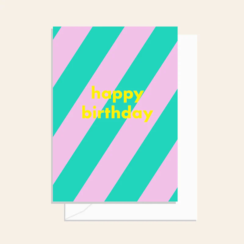 Stripe Birthday Marine