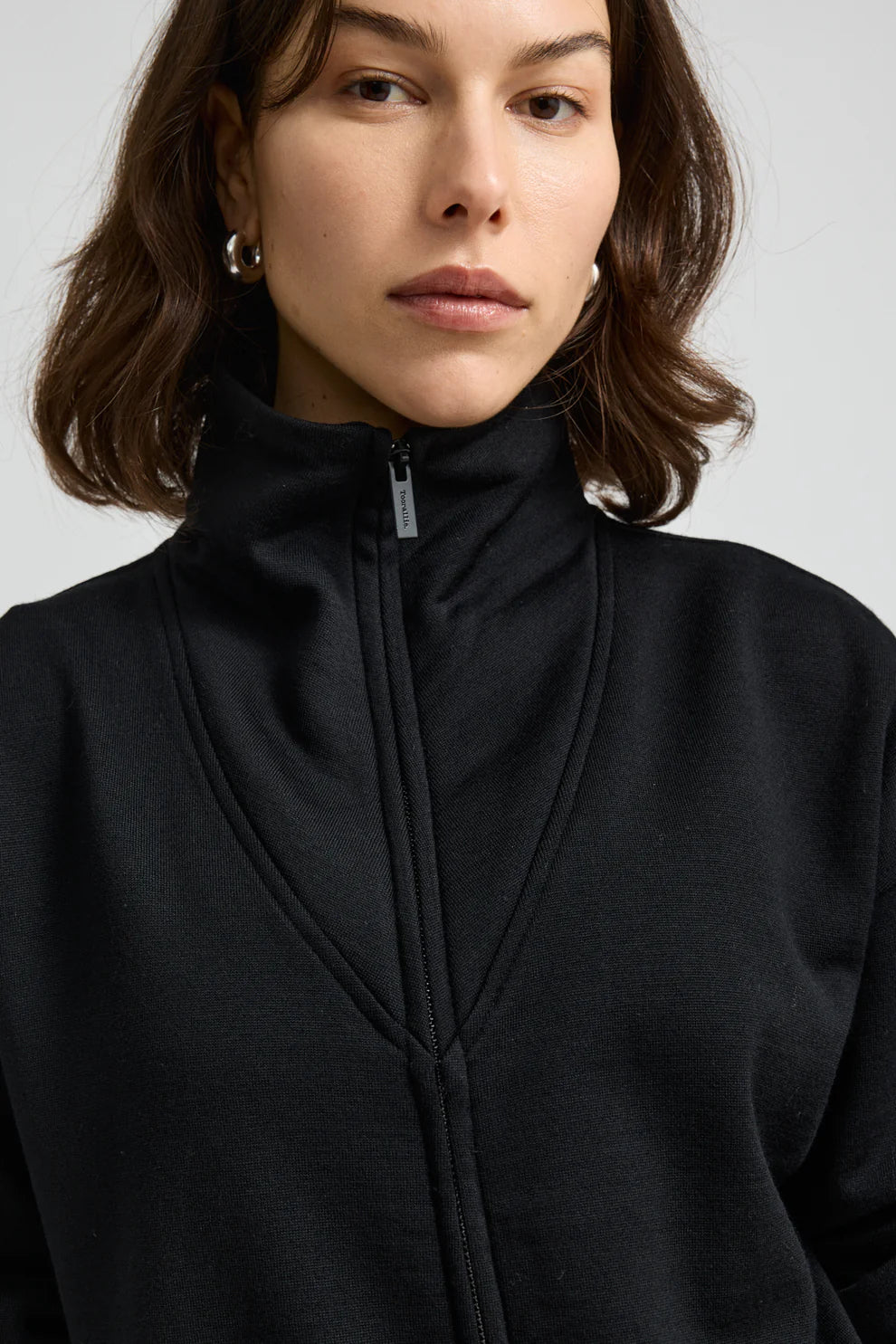 Lounge Zip Jacket - Black