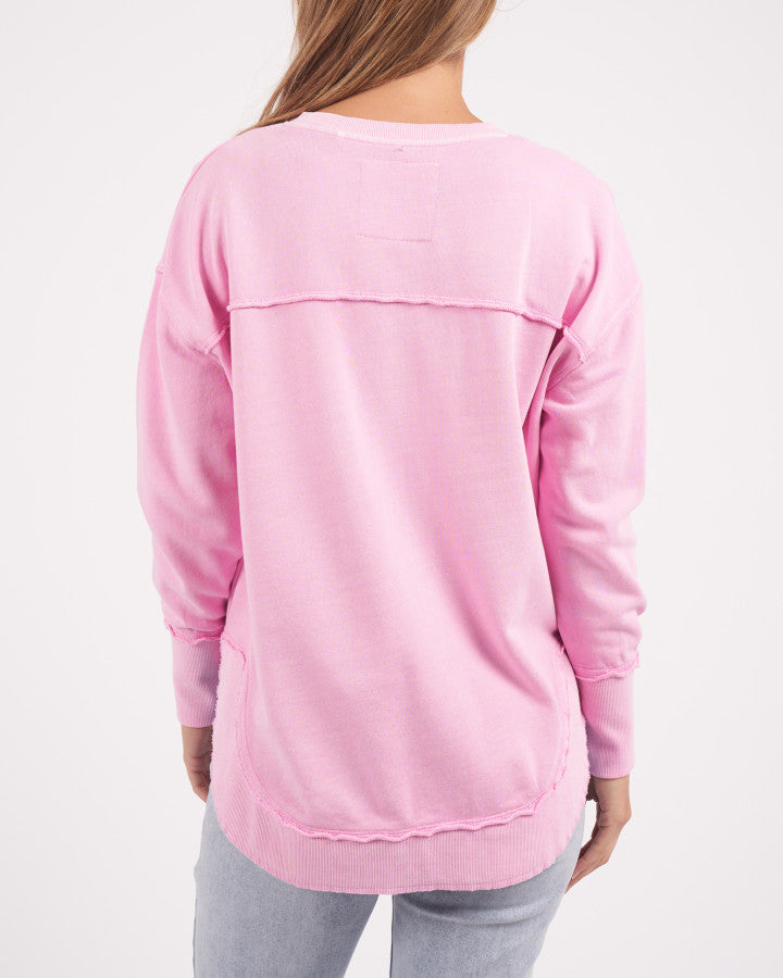 Fuchsia sweatshirt
