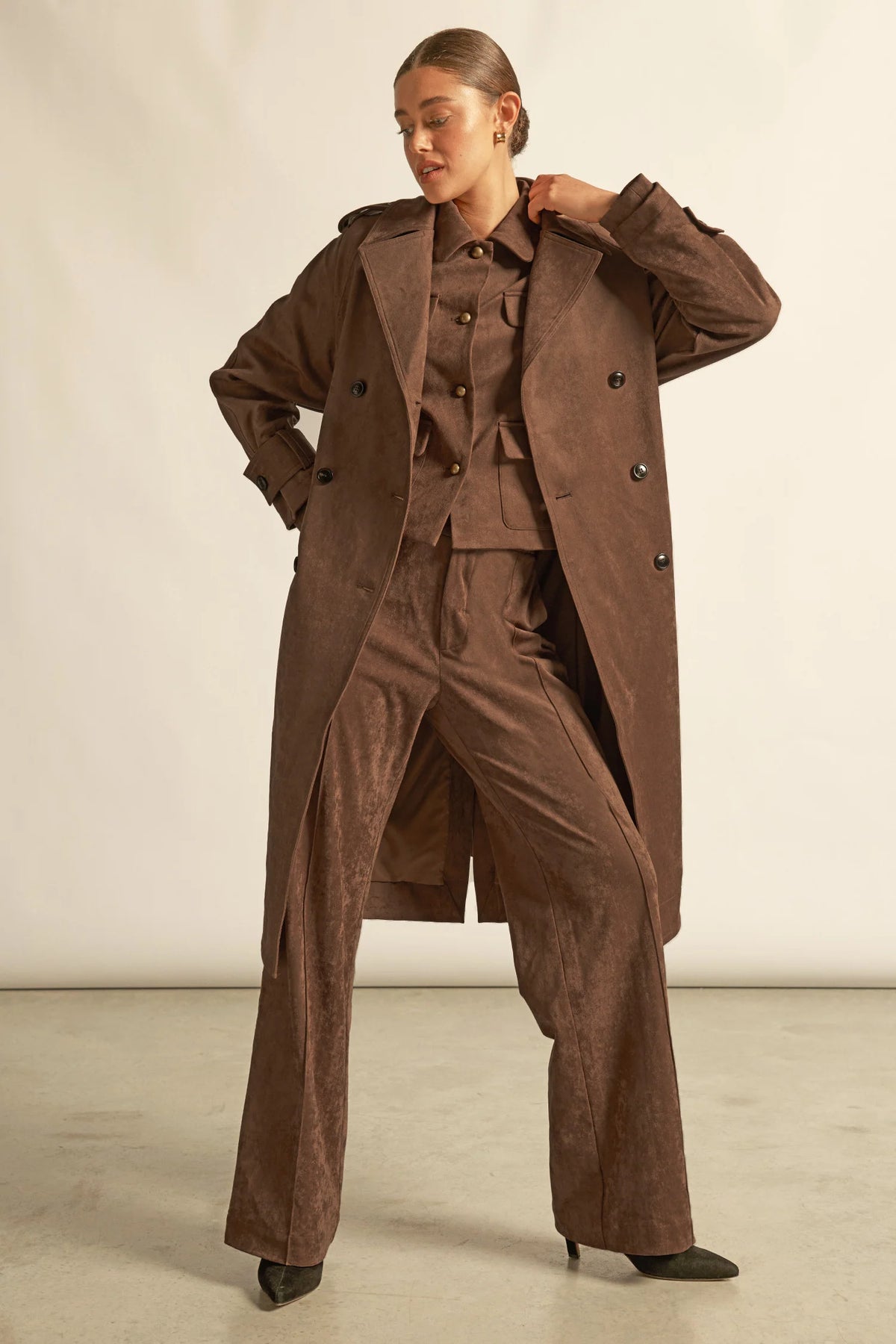 Zoe Kratzmann Suede Coat