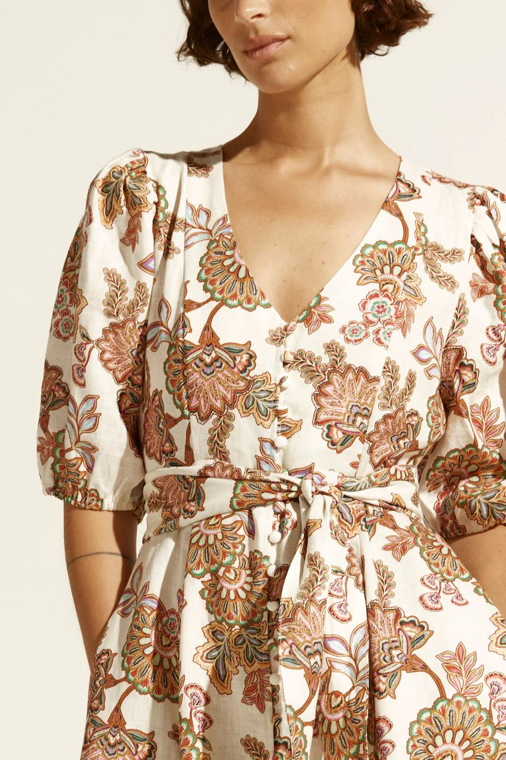 Ebb Dress - K&#39;gari Cream