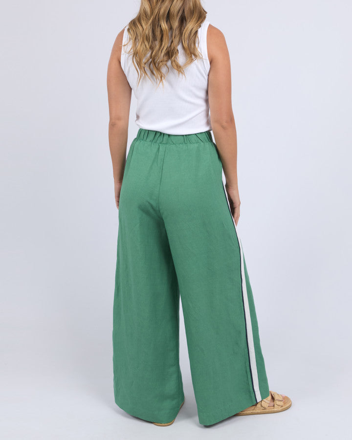 Wide leg linen pant 