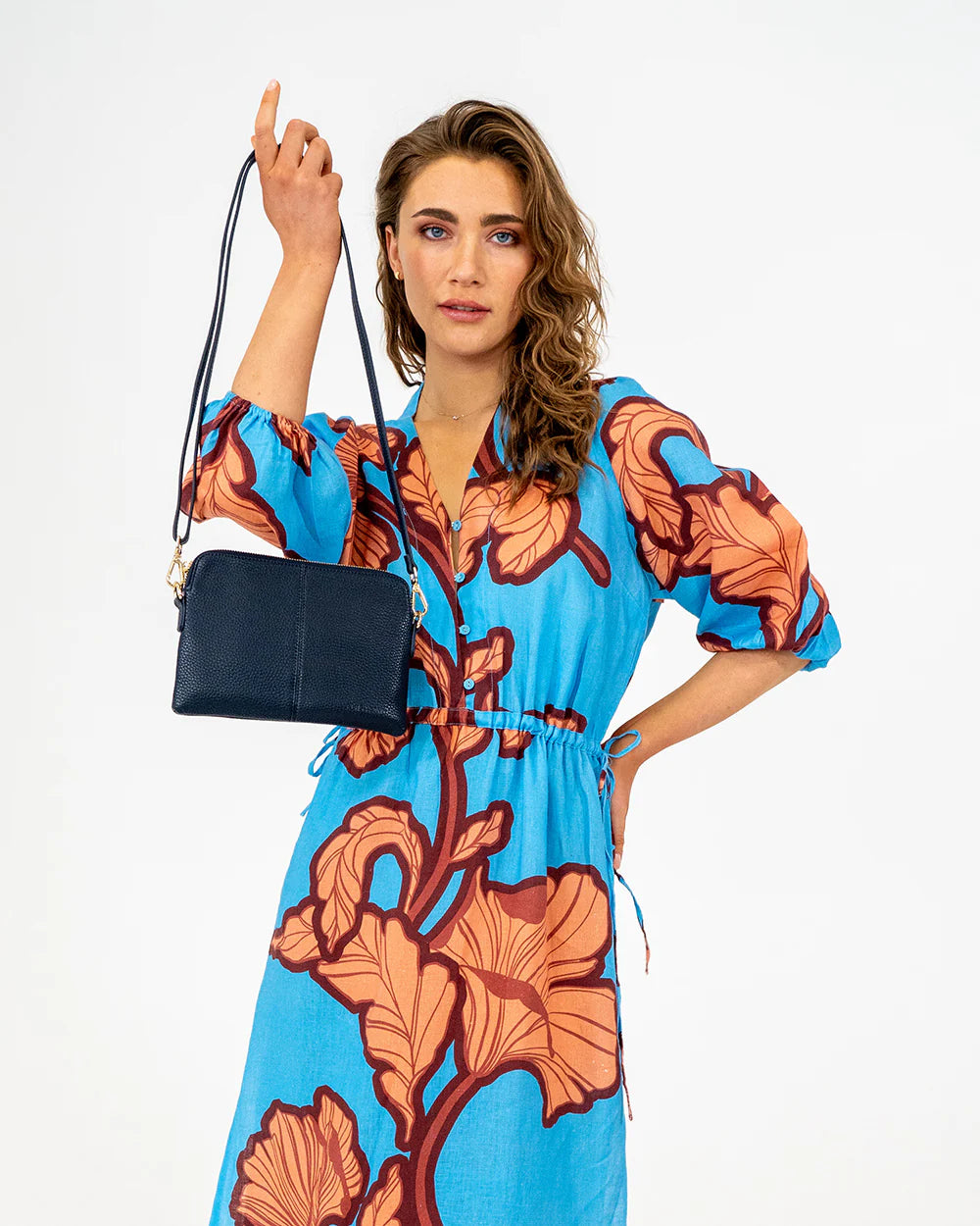 Bowery Wallet - French Navy