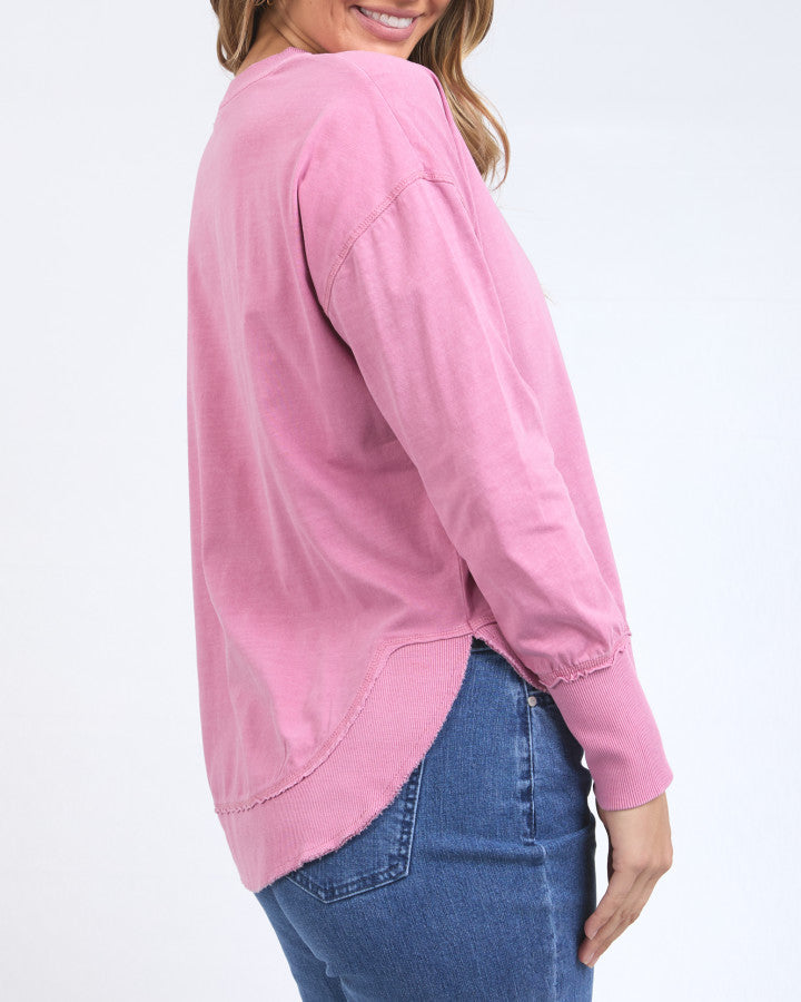 Farrah Long Sleeve - Rose