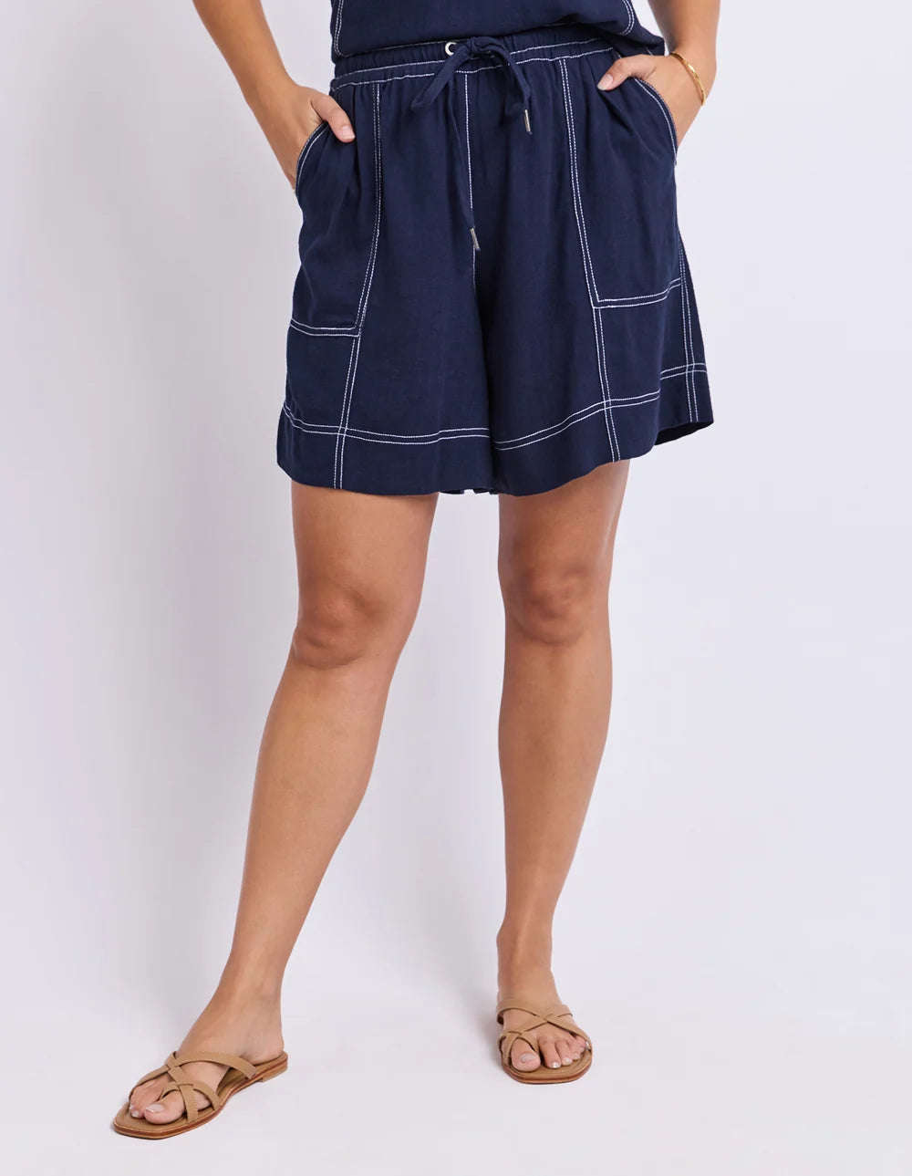 Sage Short - Navy