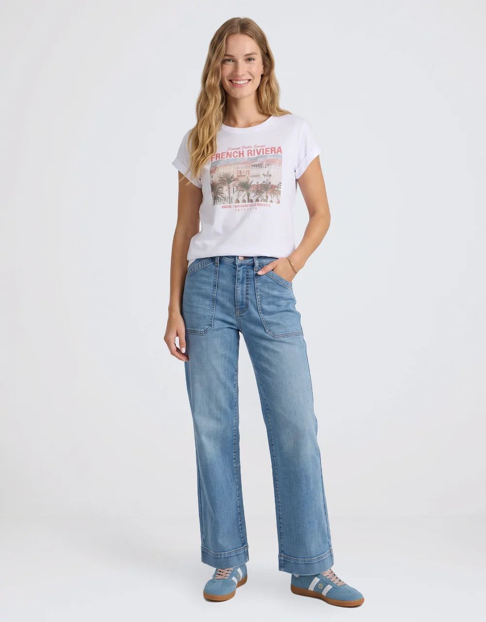 Cannes Tee - White