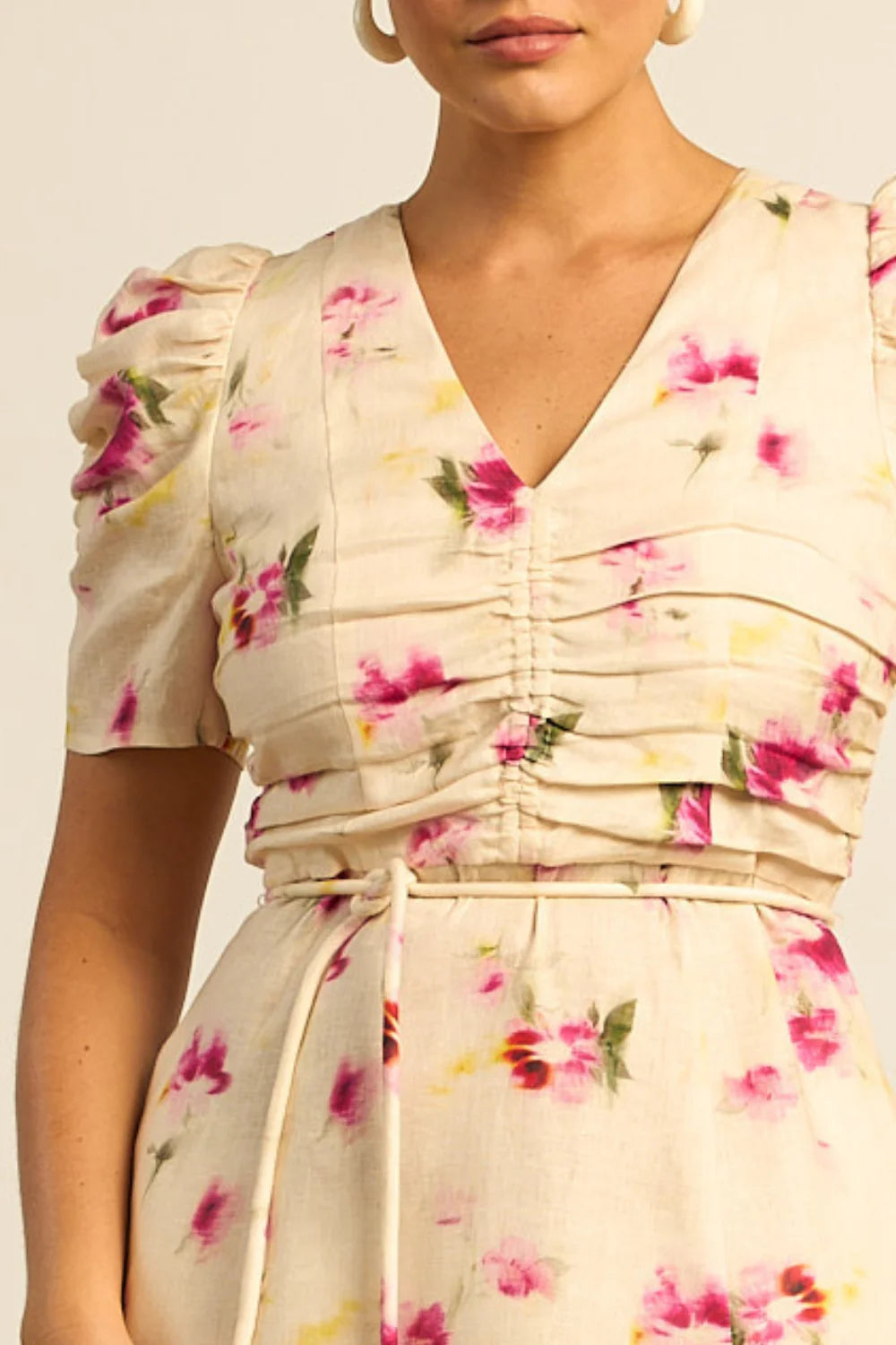 Glimmer Dress - Watercolour Bloom