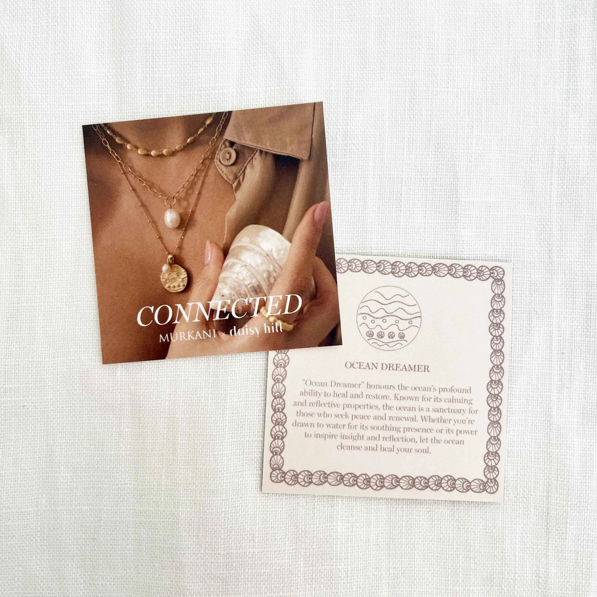 Ocean Dreamer Pendant Necklace - Gold