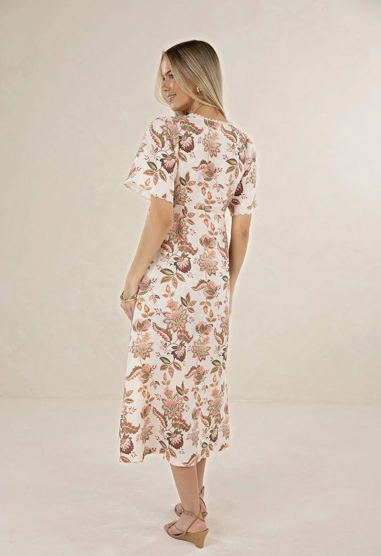 Linen summer dress