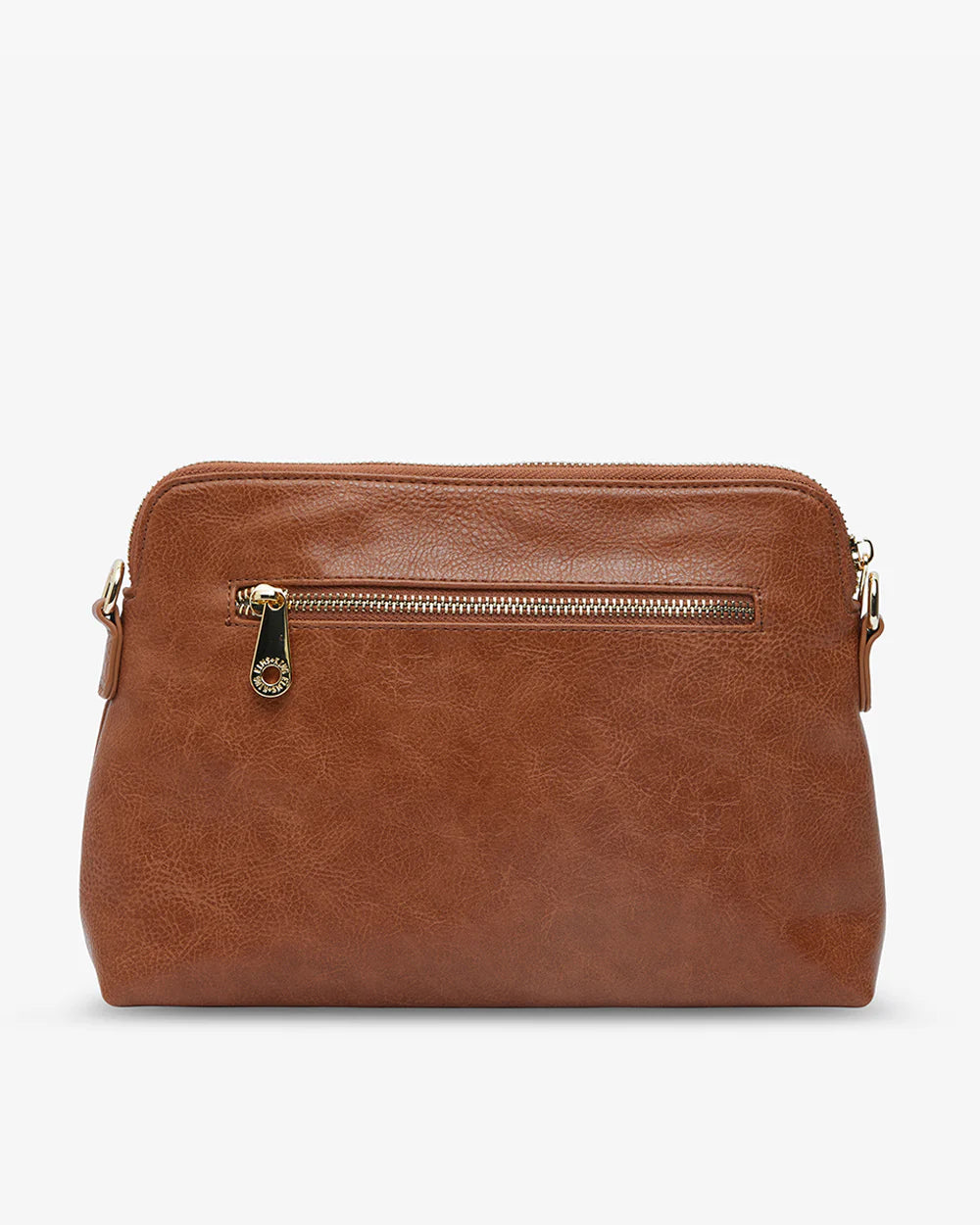 Large Burbank Crossbody - Tan Pebble