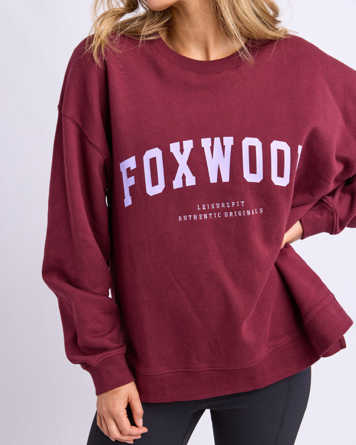 Oversized cotton sweatshirt