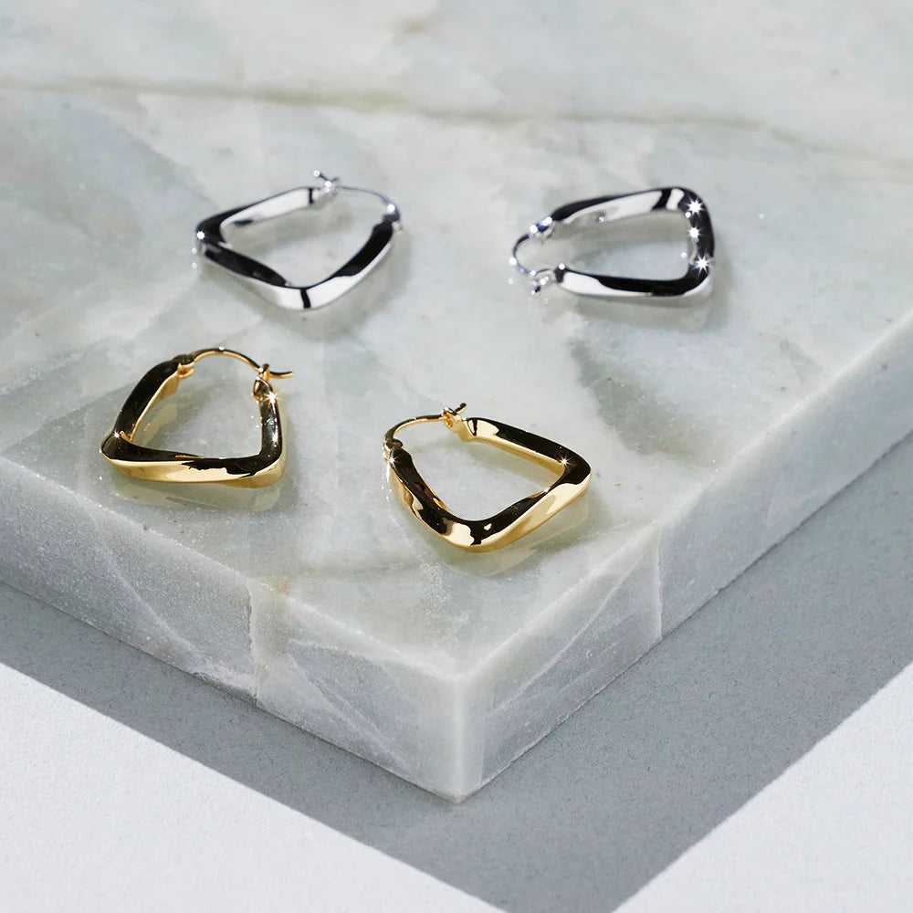 SUMMER HOOPS - SILVER