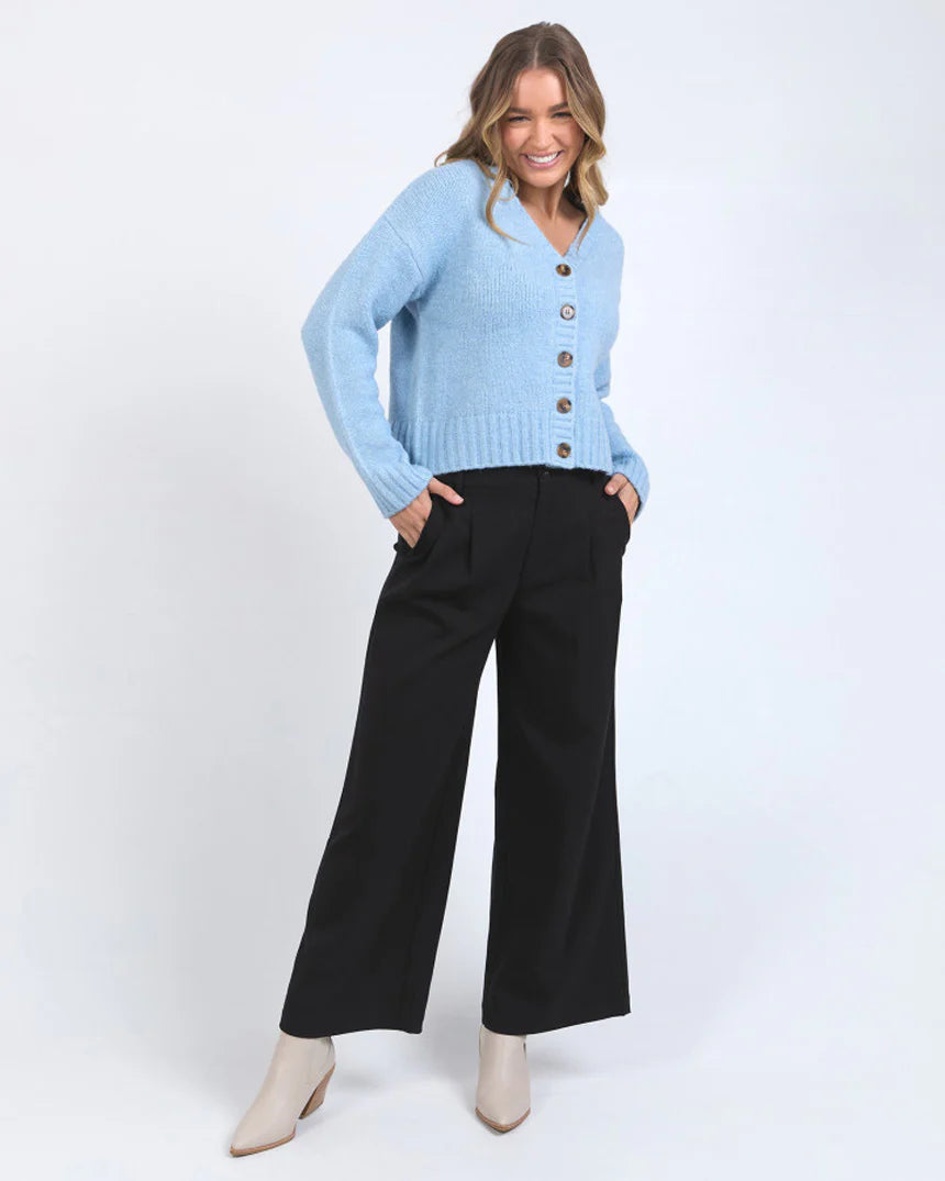 Jensen Button Cardi - Celestial Blue