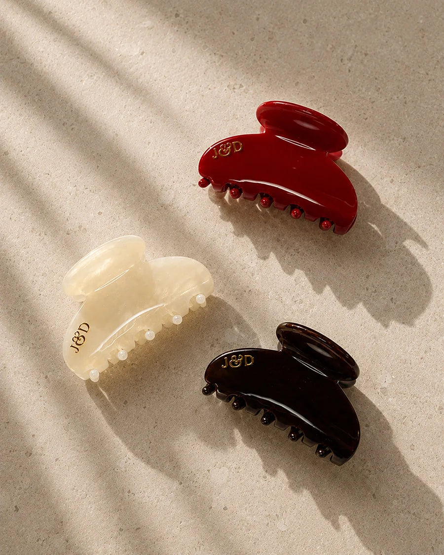 Kate Hair Clip Small - Espresso