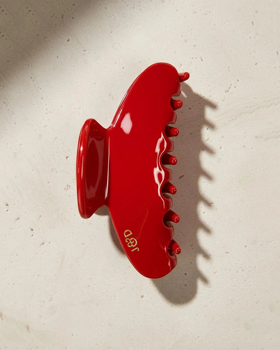 Yoyo Hair Clip - Red