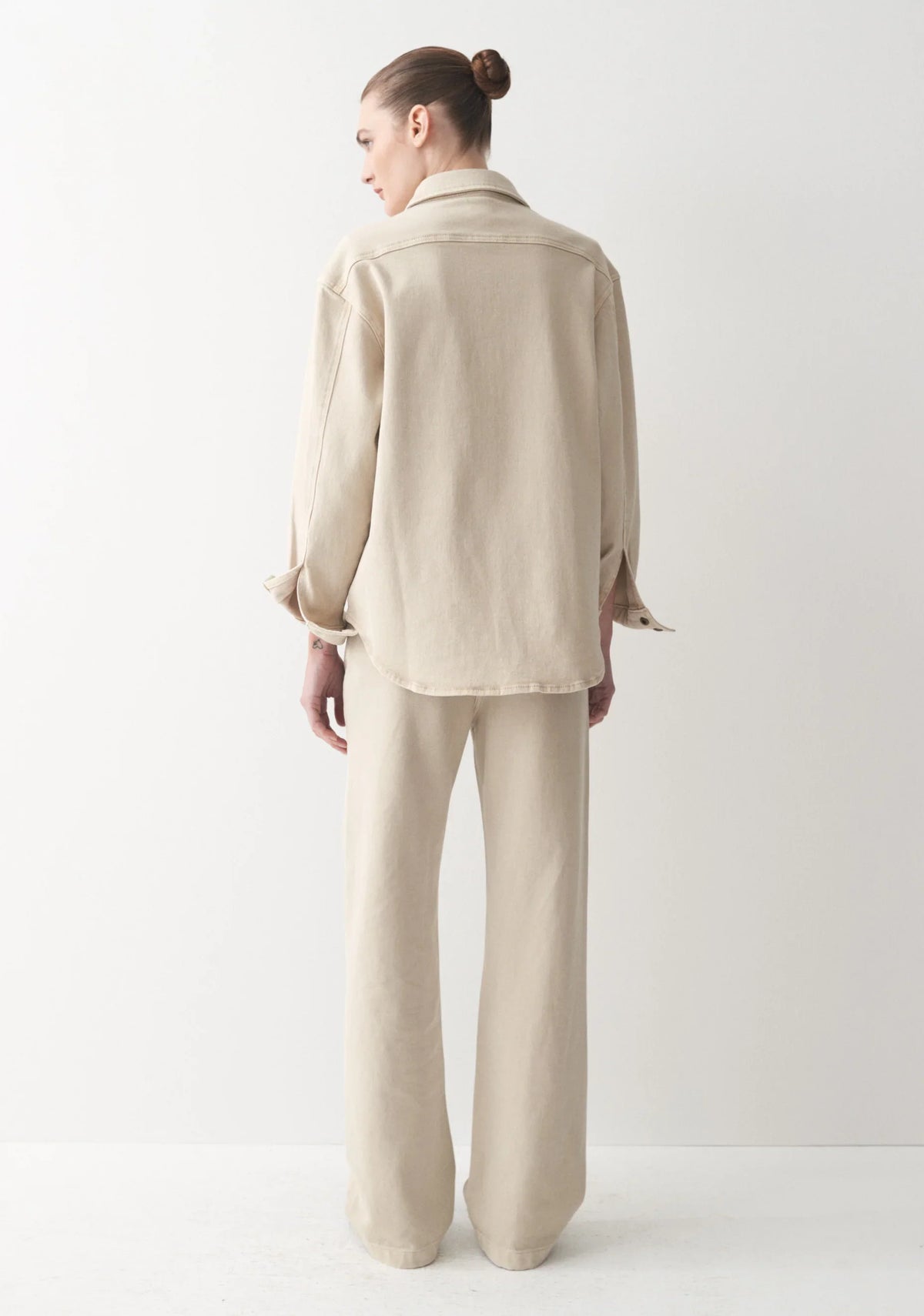 Jagger Denim Shirt - Sand