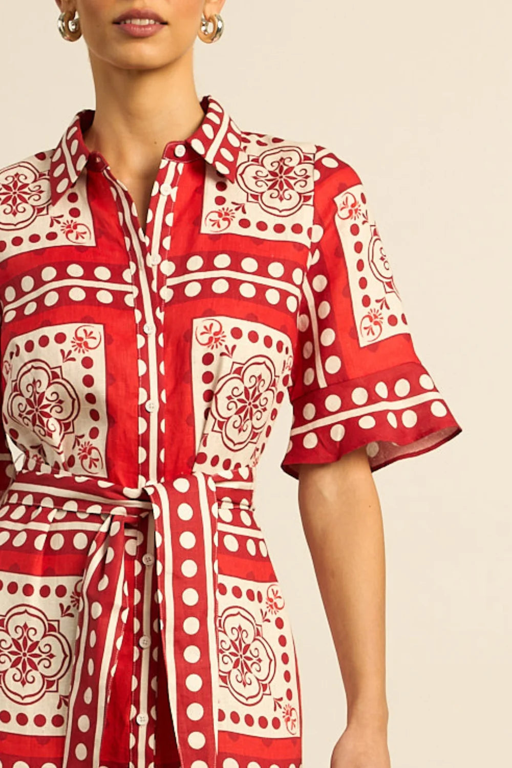 Oasis Dress - Poppy Scarf