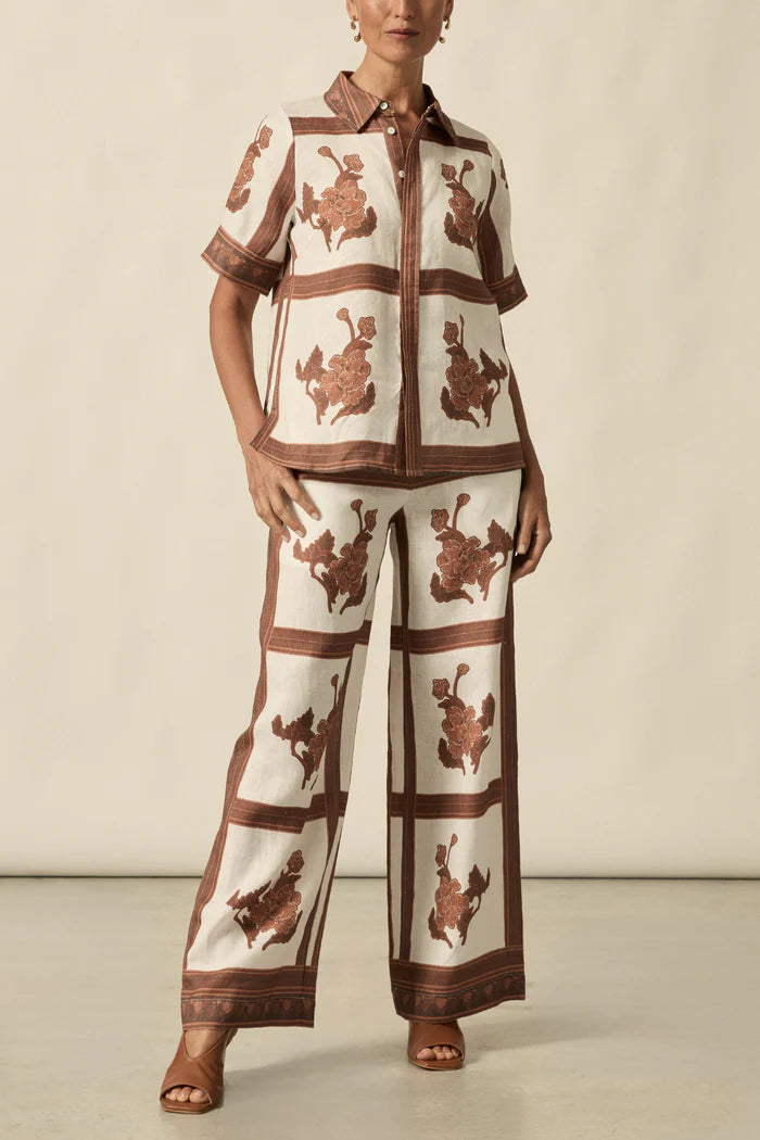 Pixel Top - Coffee Collage