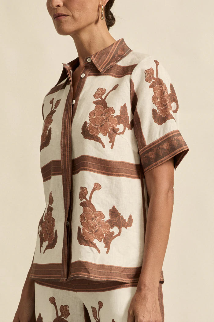 Pixel Top - Coffee Collage