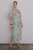 Paisley Print Midi Dress