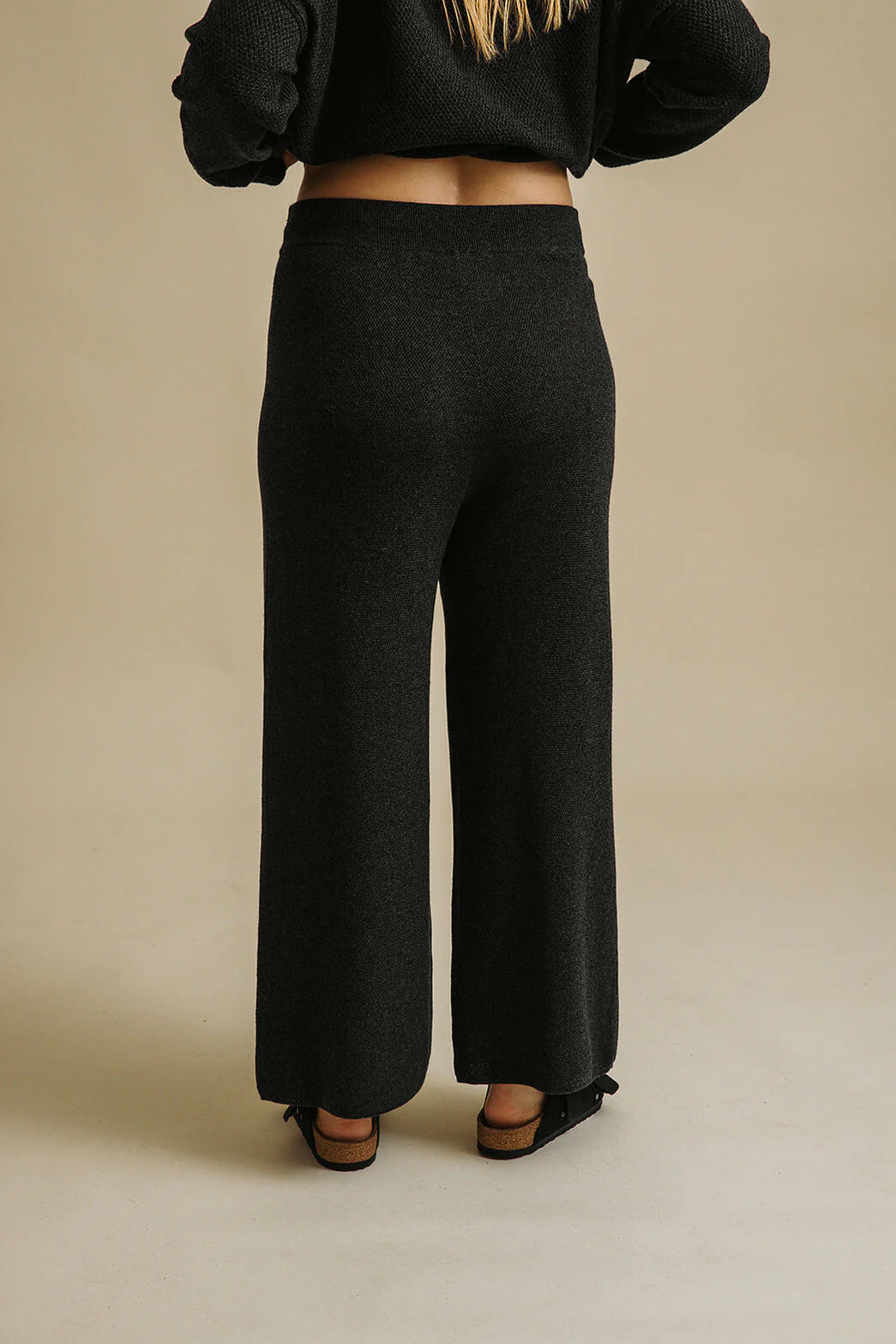 Winter Retreat Merino Cotton Pant - Ghost Grey