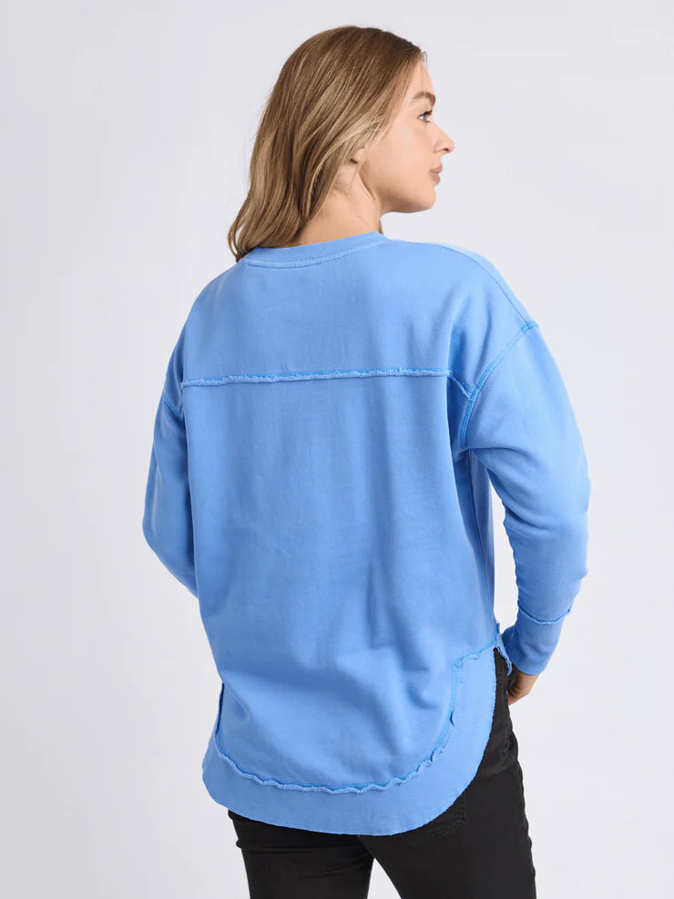 Cotton Crew Neck Sweatshirt
