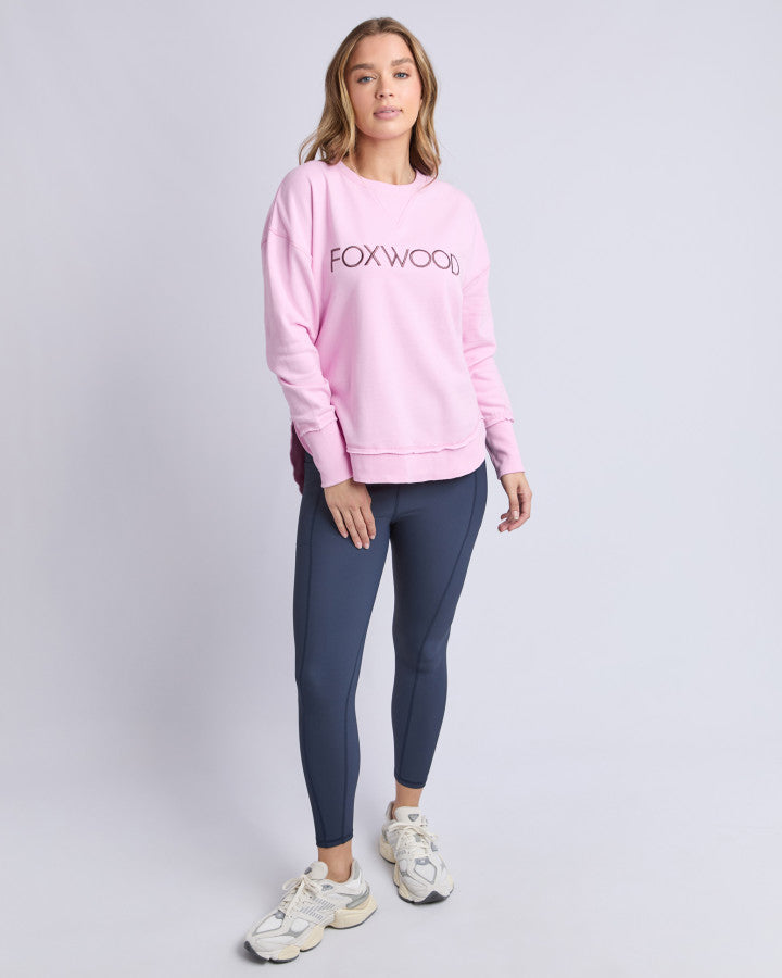 Foxwood Curved hem sweatshirt